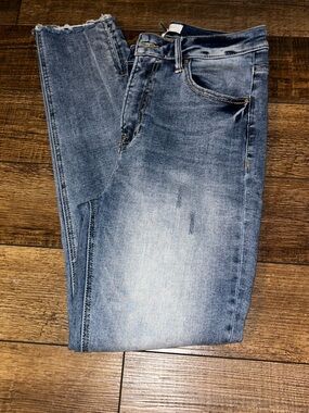 Risen women’s Blue Washed Jeans -